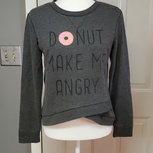 Rue21 crop sweatshirt, size m